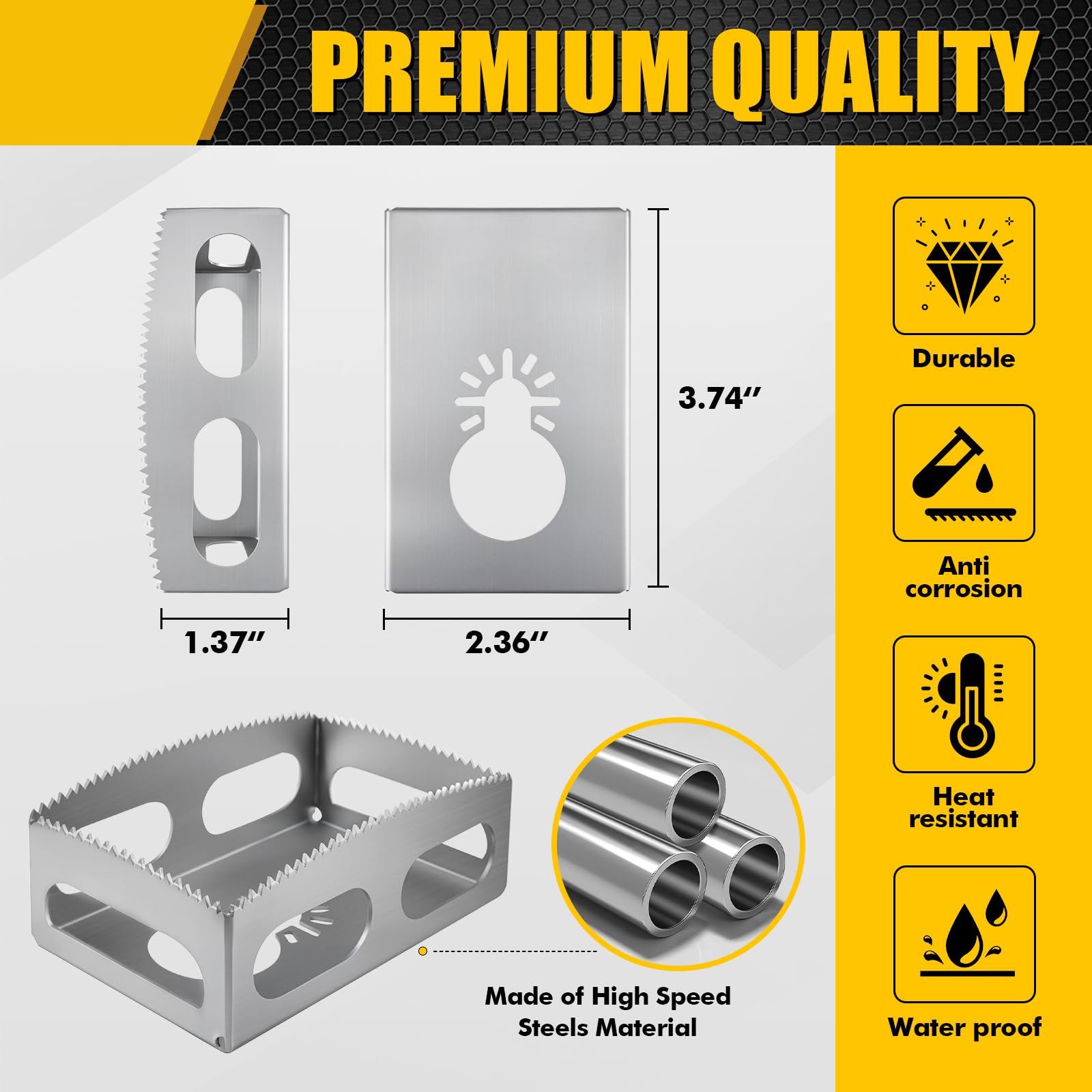 BPOPO drywall cutting tool enables quick room renovations.