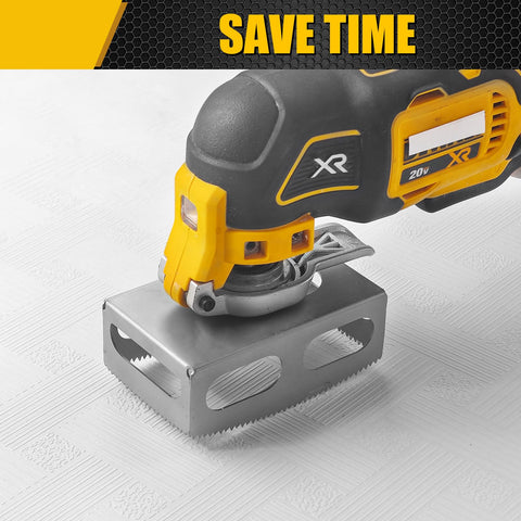 BPOPO serrated blade maintains stability during cutting.