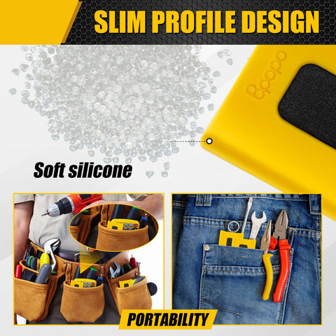 BPOPO slim-profile holder shows easy installation on toolbox side for quick access.