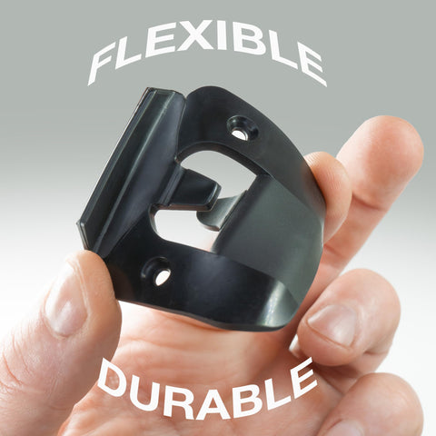 BrainExploder bolt-catch ramps prevent knocking and frame contact.
