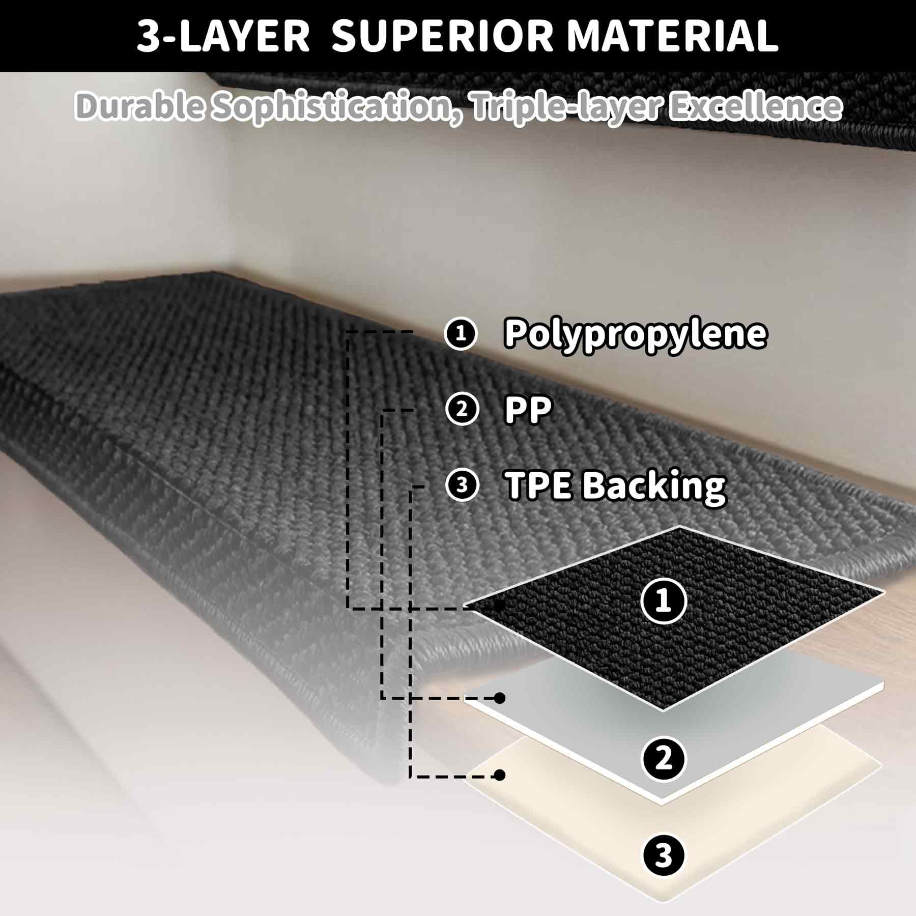 Brakki Bullnose stair treads pet-friendly design improves stair safety for pets.