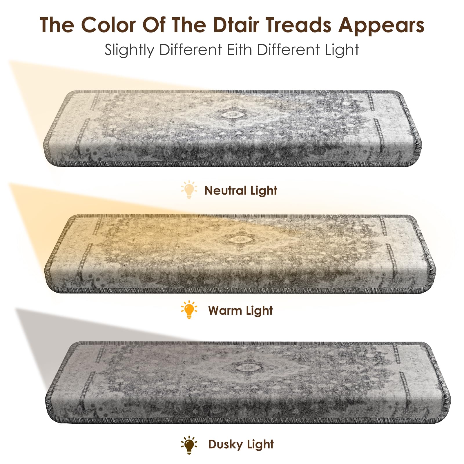 Brakki Bullnose Treads are washable and pet-friendly for busy homes