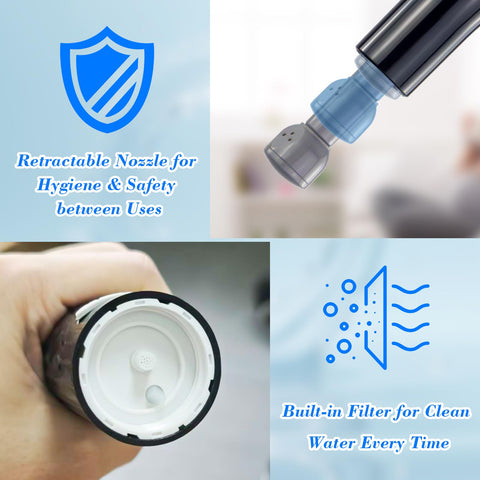 Brarvagur bidet built-in bottom filter keeps water clean