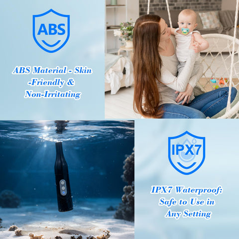 Brarvagur bidet IPX7 waterproof shell for durability and safety