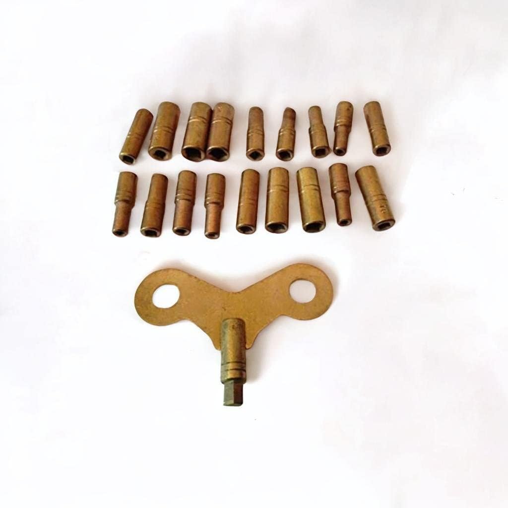 Close-up of Brass Blessing keys showing durable brass construction for long-lasting use.