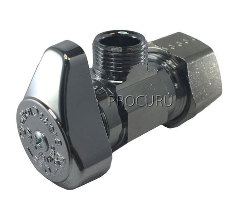 BrassCraft G2CR19L1X 1/2 in to 3/8 in outlet quick, secure connections.