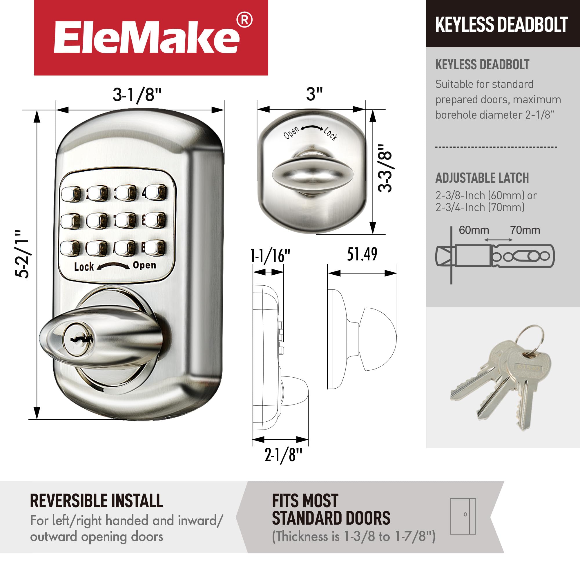 Bravex compatible standard doors demonstrates versatile fit for many homes