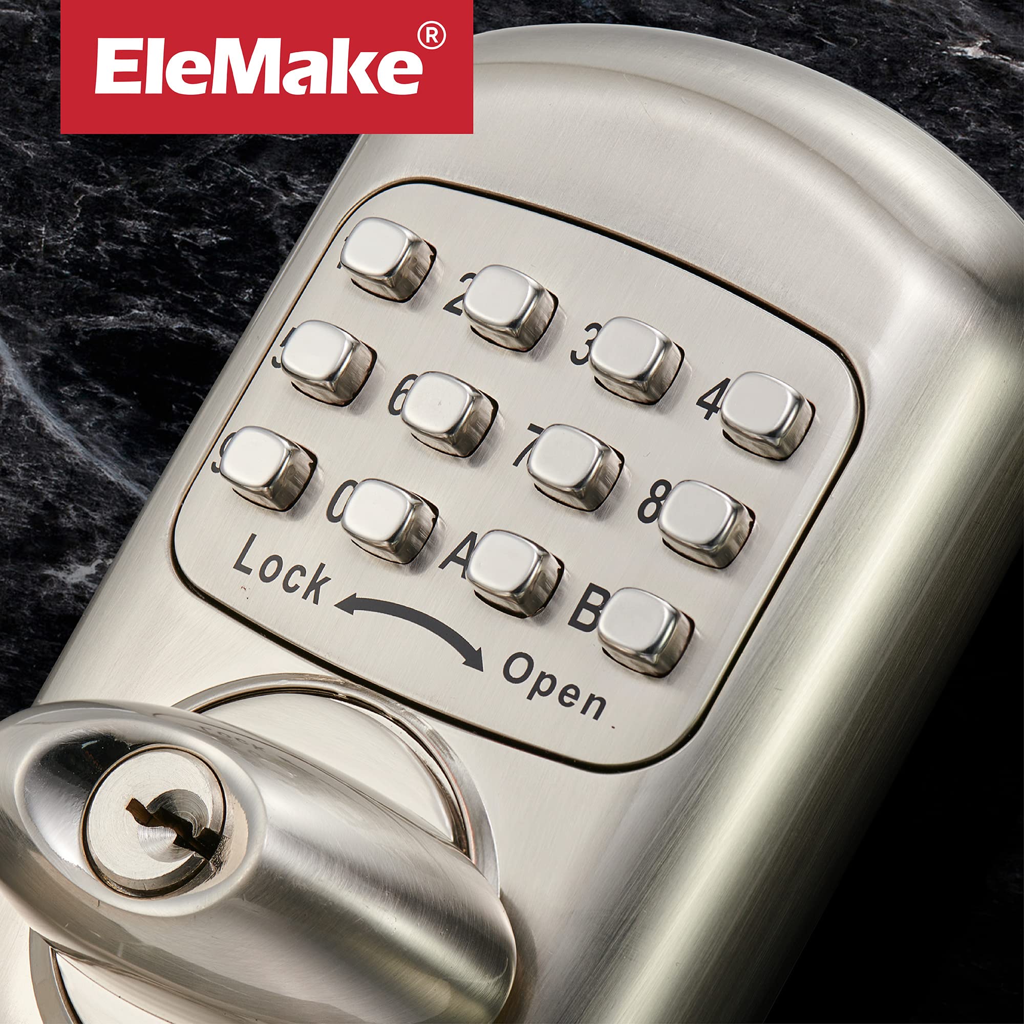 Bravex Sabbath lock mechanical operation close-up emphasizes reliable, maintenance-free use