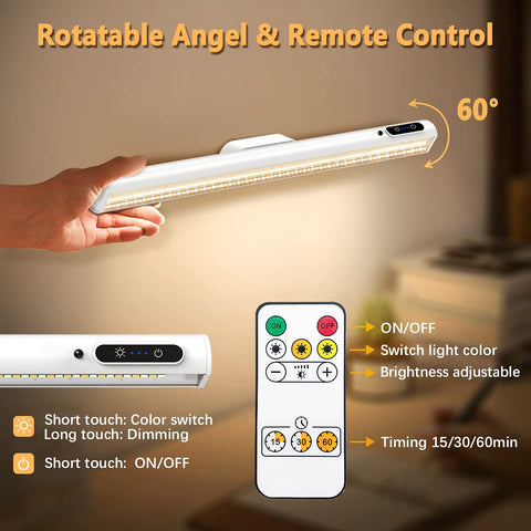 Bravzurg light bar demonstrates adjustable brightness and color temperature for any task.