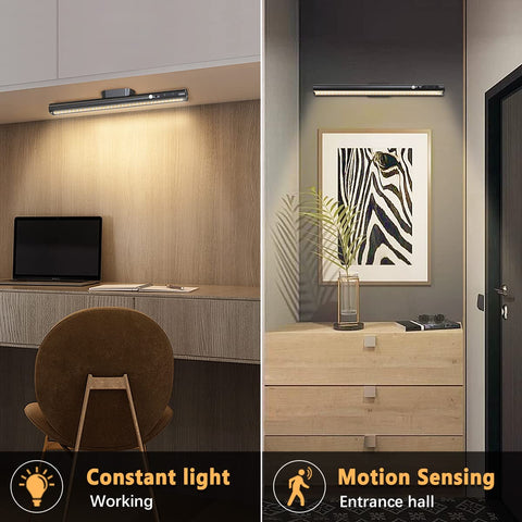 Wireless Bravzurg cabinet light with remote control for convenient setup.