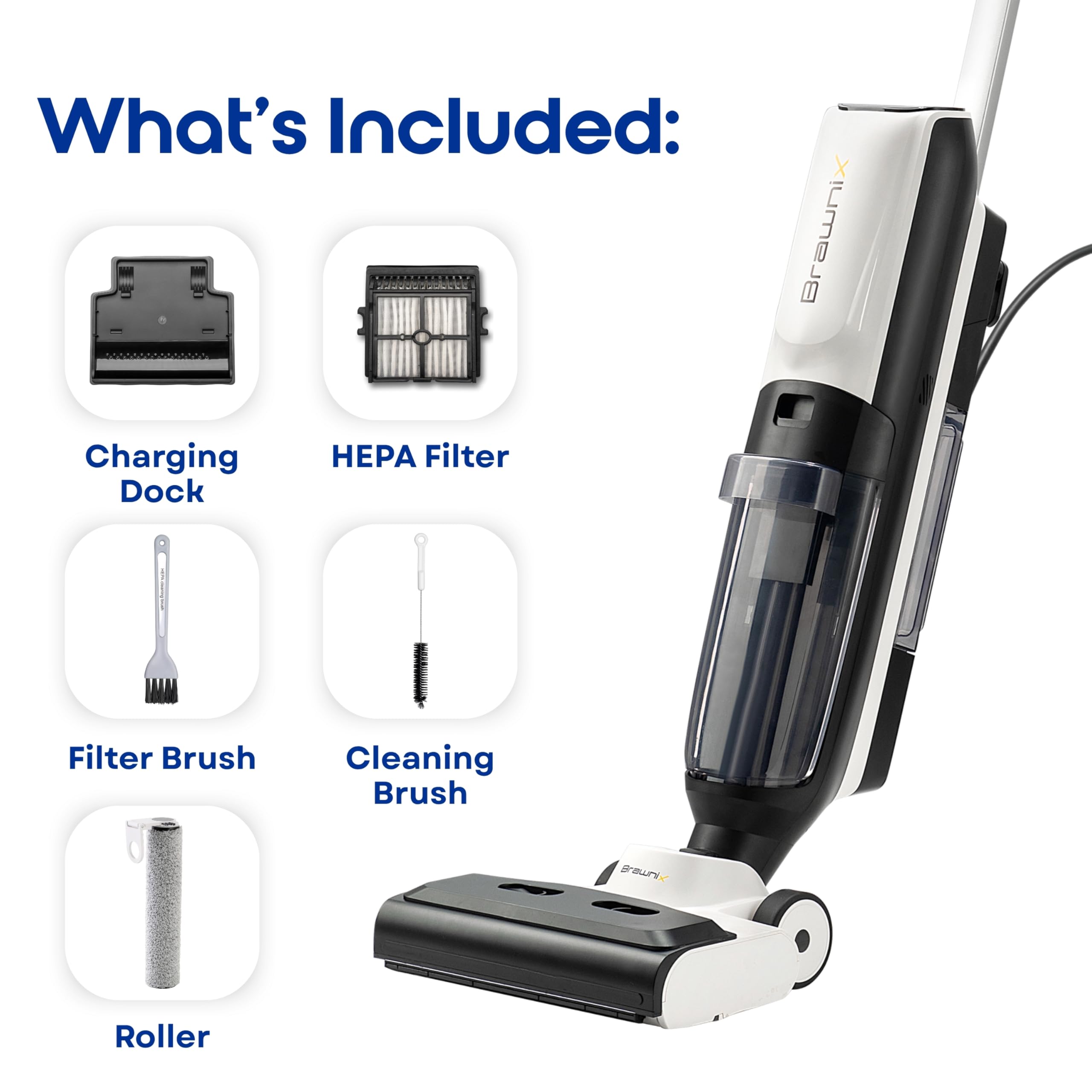BRAWNIX digital display shows mode and status for easy operation.