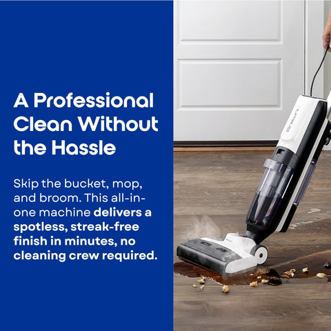 BRAWNIX self-cleaning function flushes tubes and brush after use.