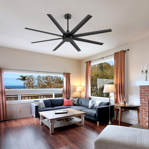 Breezary 8 reversible blades for year-round airflow