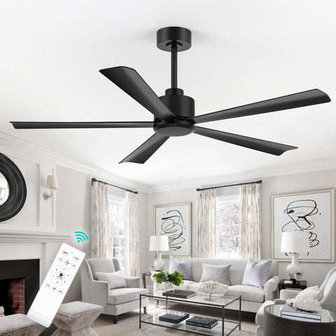 Indoor-outdoor versatility: Breezary fan suitable for patios and garages.