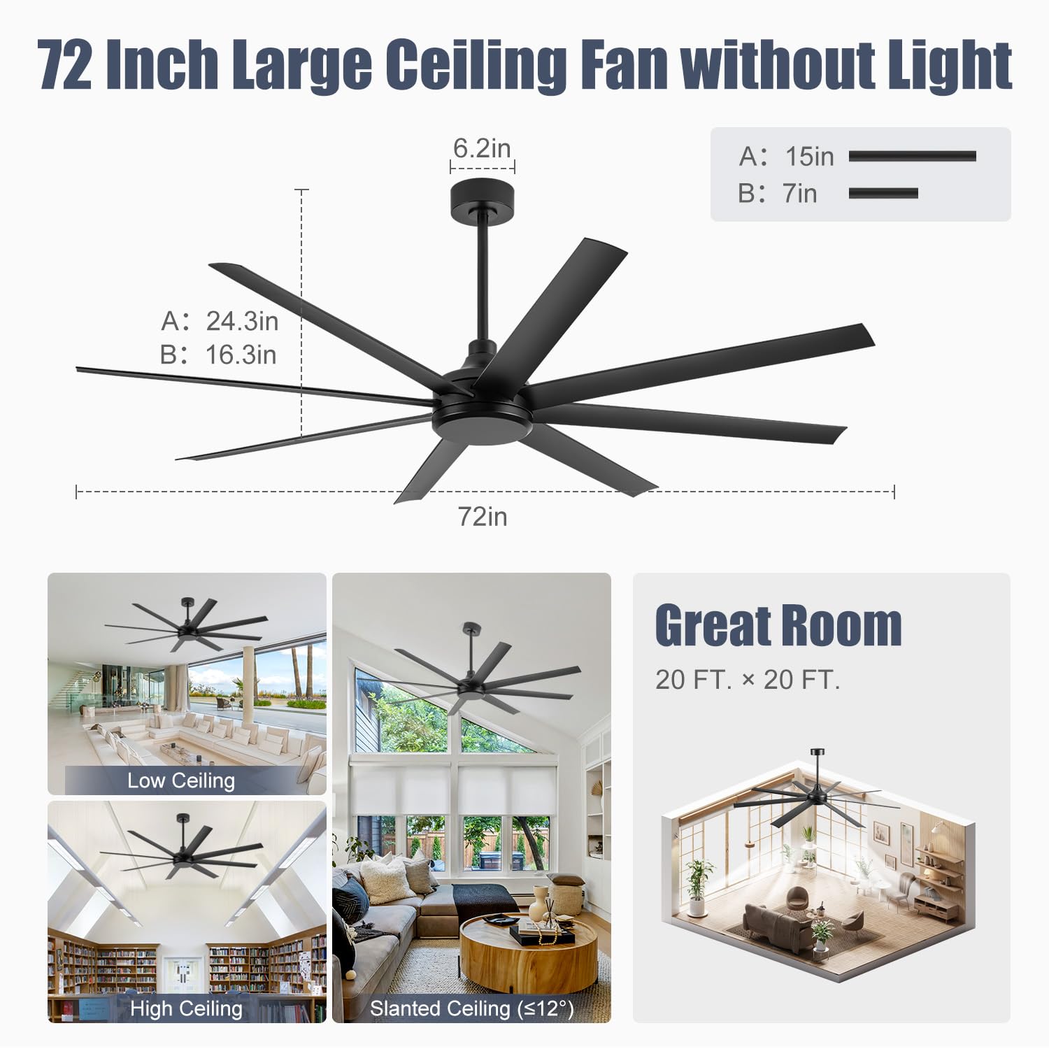 Breezary six speeds with timer for flexible cooling