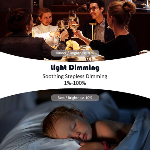 Breeze Bay remote light dimmer demonstrates brightness control for rooms