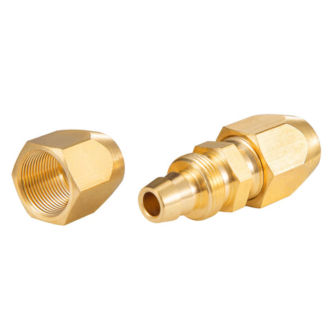 Breezliy air hose repair fitting ready for quick on-site fixes.