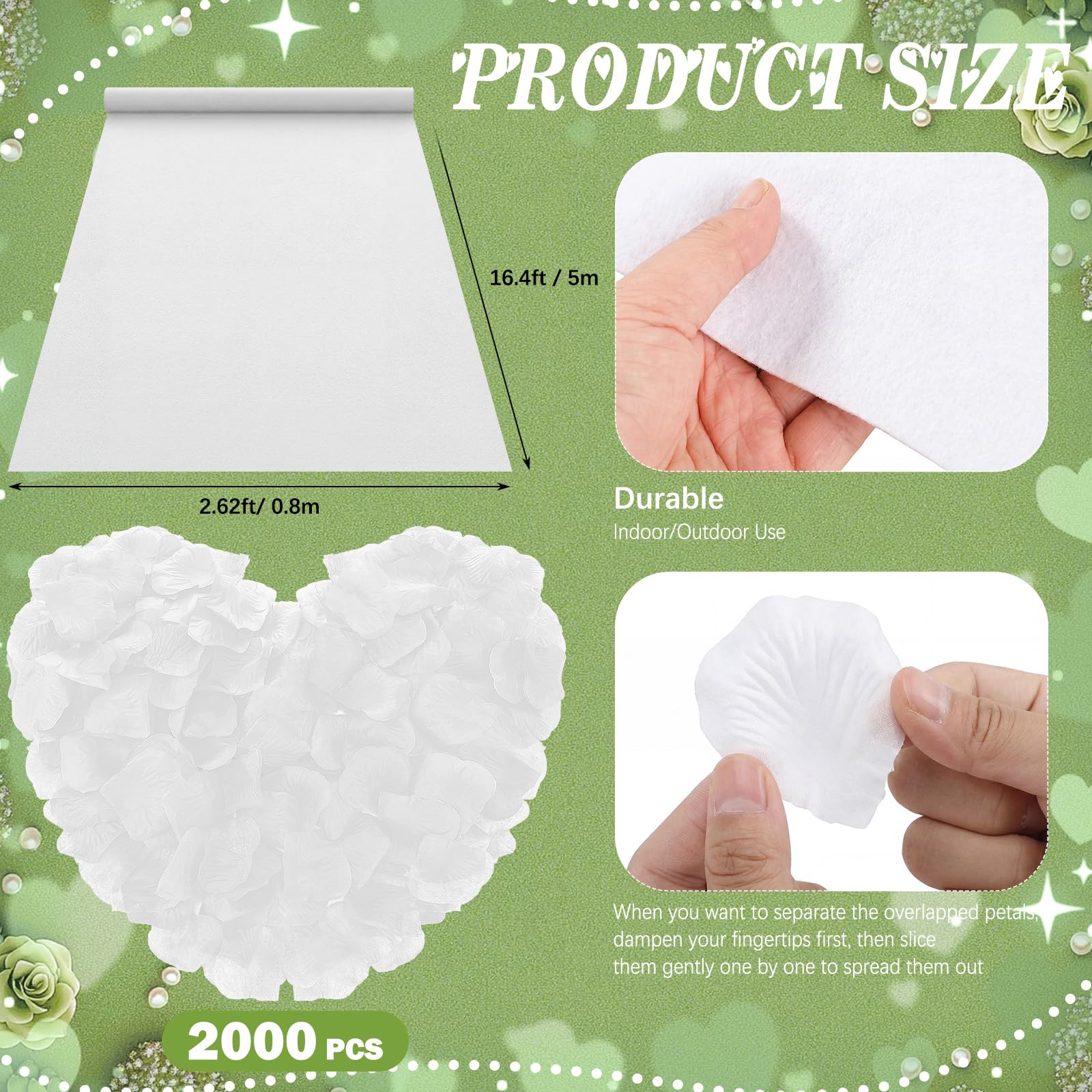 Breling outdoor proposal kit with neon sign and petals for easy setup