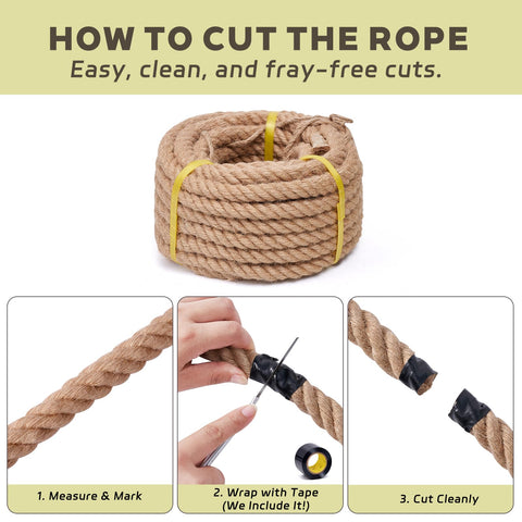 BRETANGME hemp rope for nautical and outdoor uses in a seaside setting