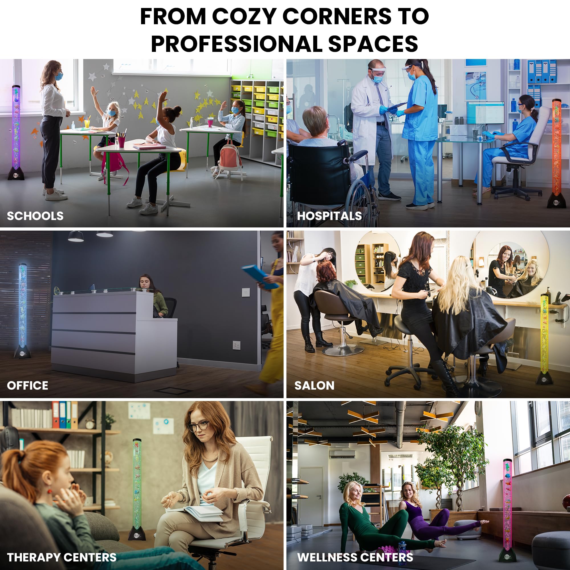 Brewish color transitions support meditation, yoga, and cozy evenings