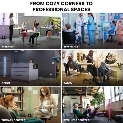 Brewish color transitions support meditation, yoga, and cozy evenings