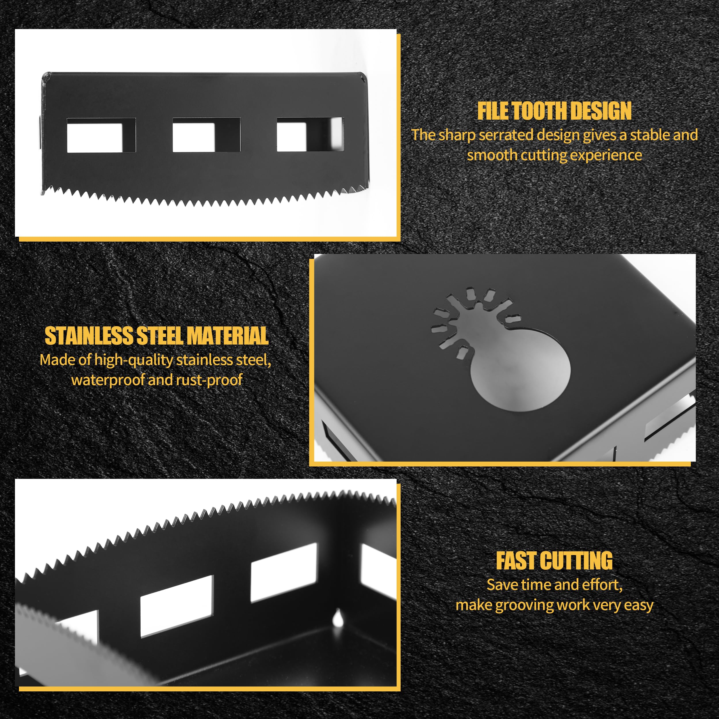 BRHABO stainless steel construction resists rust for long-lasting use.