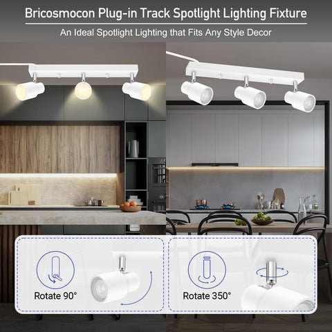 Bricosmocon canopy ceiling kit enables easy, renter-friendly installation.