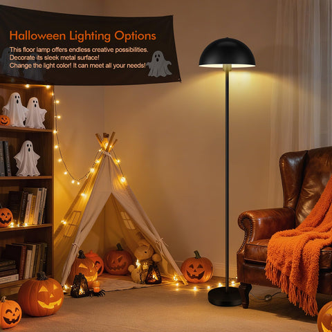 Bricosmocon floor lamp uses E26 socket for versatile bulbs.