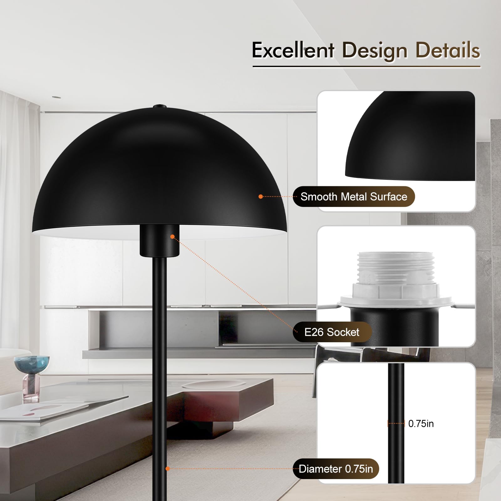 Bricosmocon lamp is smart-plug ready for app-based control.