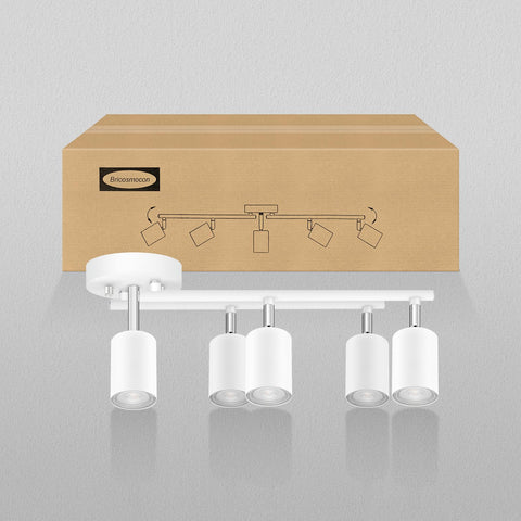 Bricosmocon wall and ceiling lighting setup enhances entryways and living spaces.