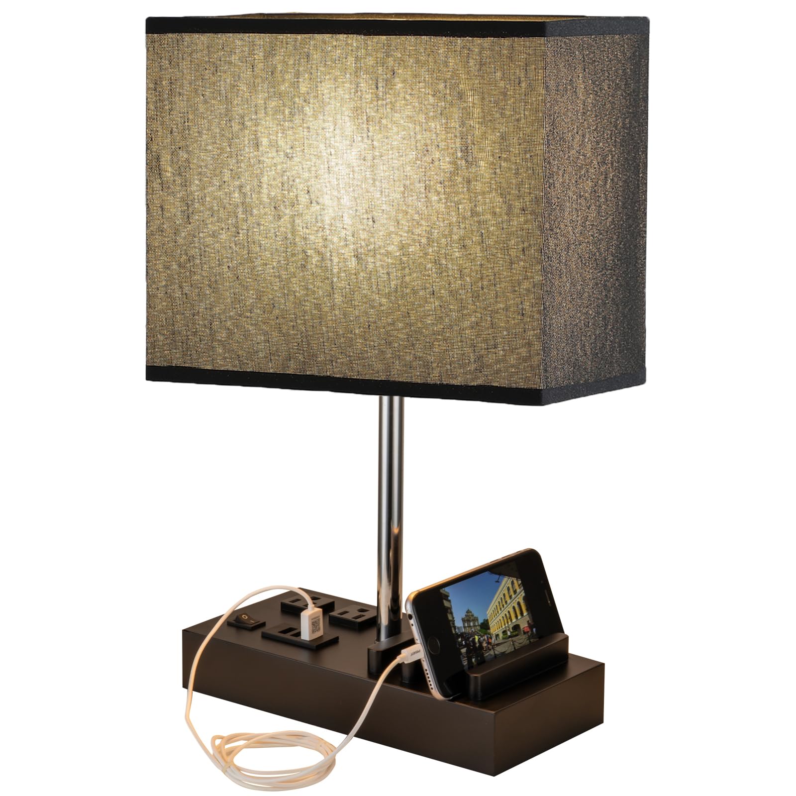 Briever USB charging station for phones and tablets.