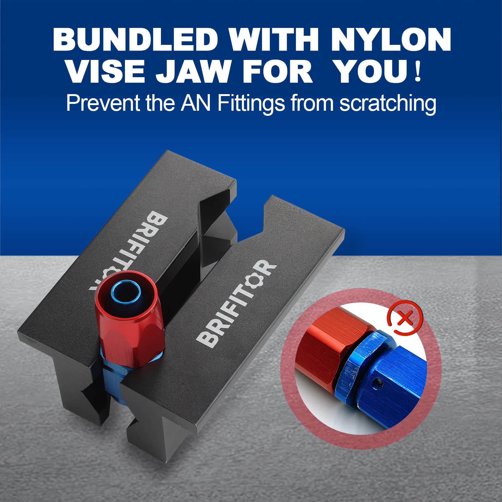 BRIFITOR compact tool design fits in a crowded toolbox.