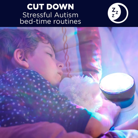 Bright Autism safe gentle glow creates a comforting room atmosphere.