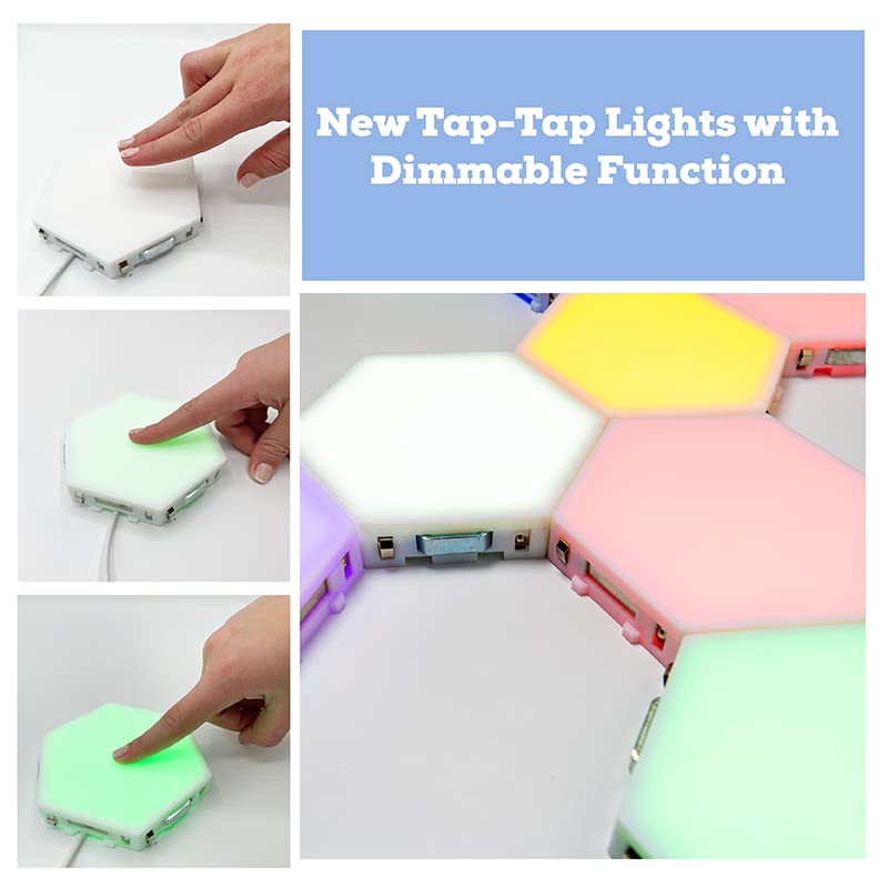 Bright Autism Tap-Tap dimmable control lets you adjust brightness for bedtime.