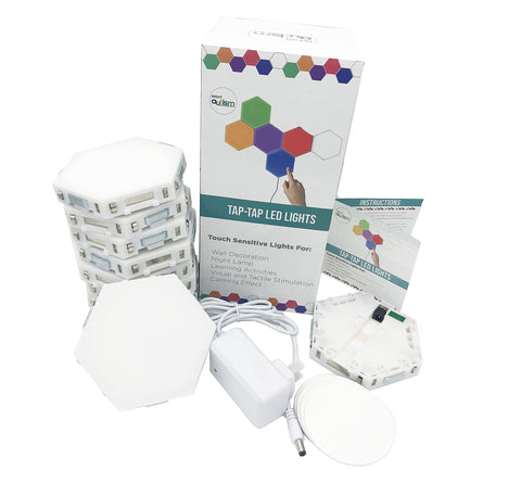 Bright Autism Tap-Tap setup in a kid's learning nook for calm, focused play.