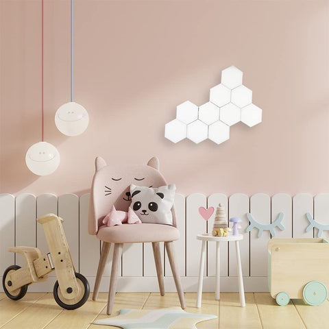 Bright Autism Tap-Tap lights in a playroom support interactive learning and color exploration.