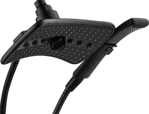 BRIGHT SHOWERS dual shower head combo for versatile spray coverage