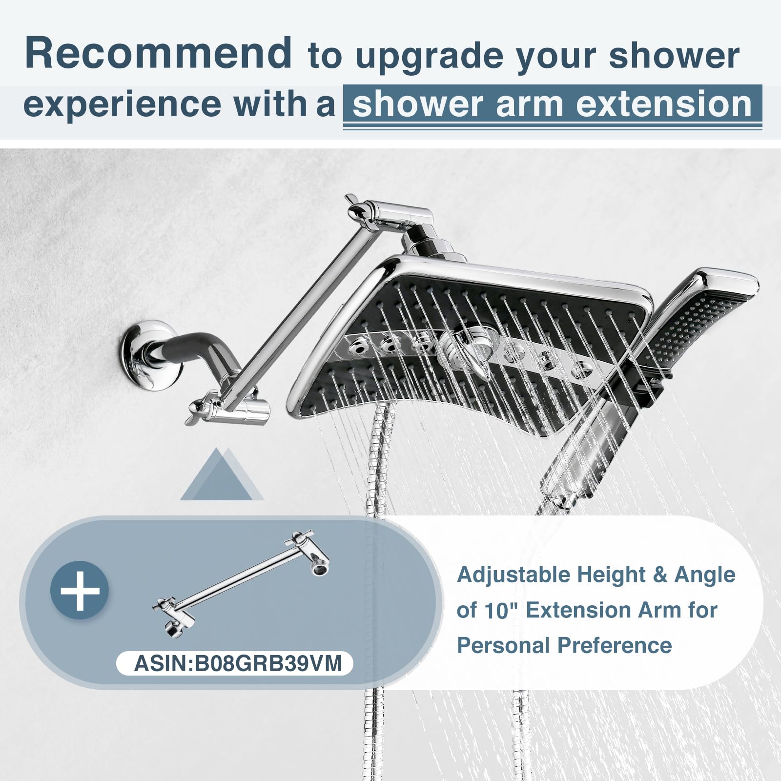 Bright Showers lifetime warranty and US support for peace of mind