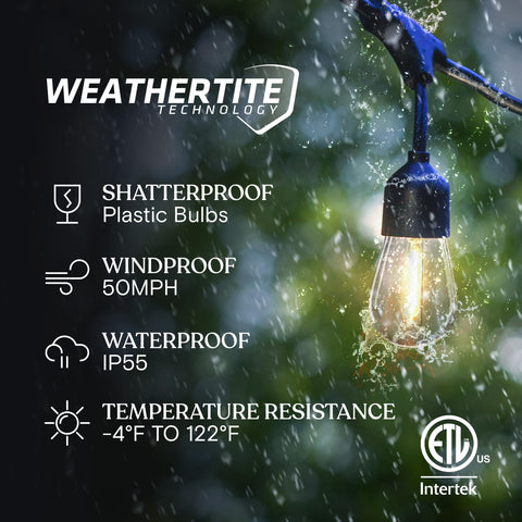 Brightech Ambience Pro 15 LED bulbs for bright backyard lighting.