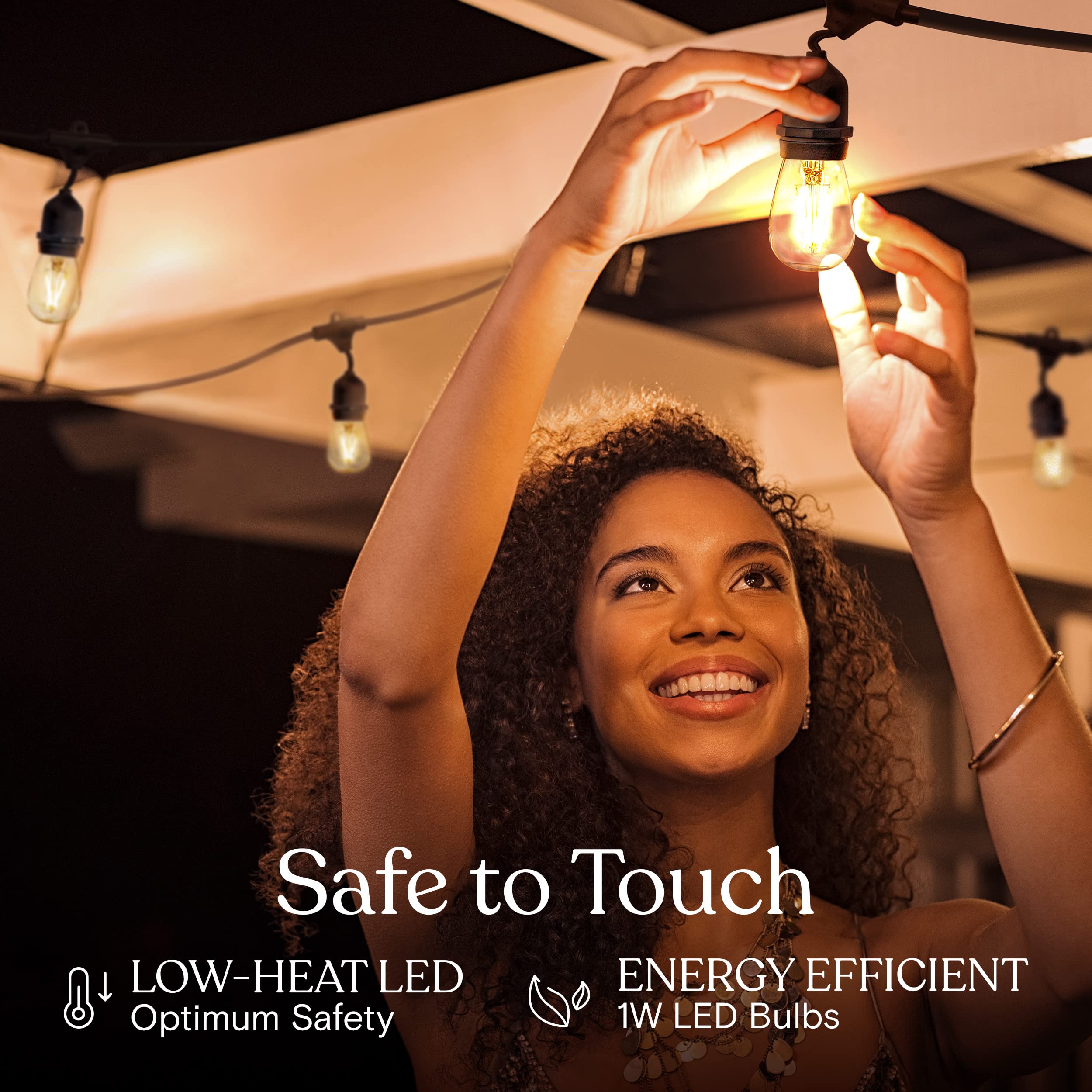 Brightech Ambience Pro ideal for cafes and backyard gatherings.