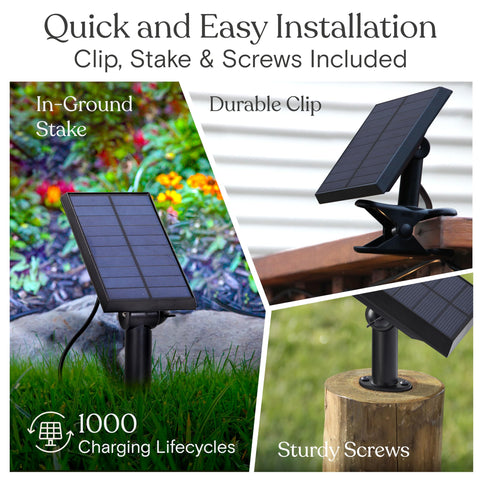 LED bulbs of Brightech Ambience Pro designed for outdoor use