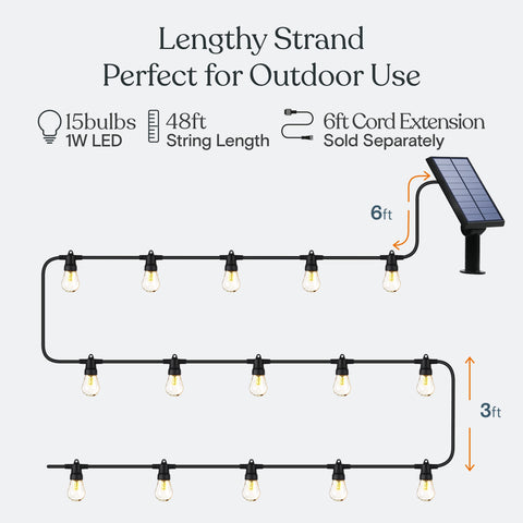 Brightech Ambience Pro solar panel with auto on/off feature in daylight