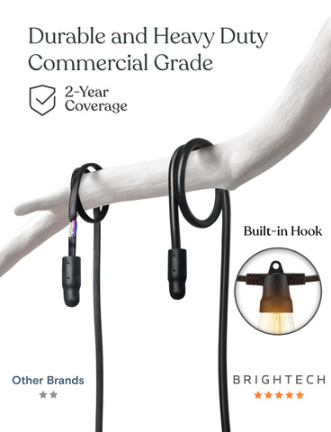 Brightech Ambience Pro weatherproof bulbs for year-round outdoor use