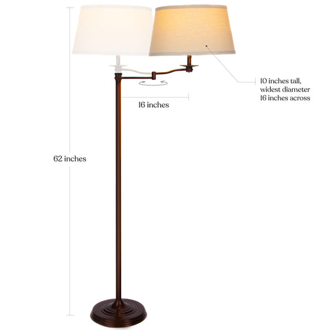 Brightech Caden with oil-rubbed bronze finish adds timeless warmth to interiors.