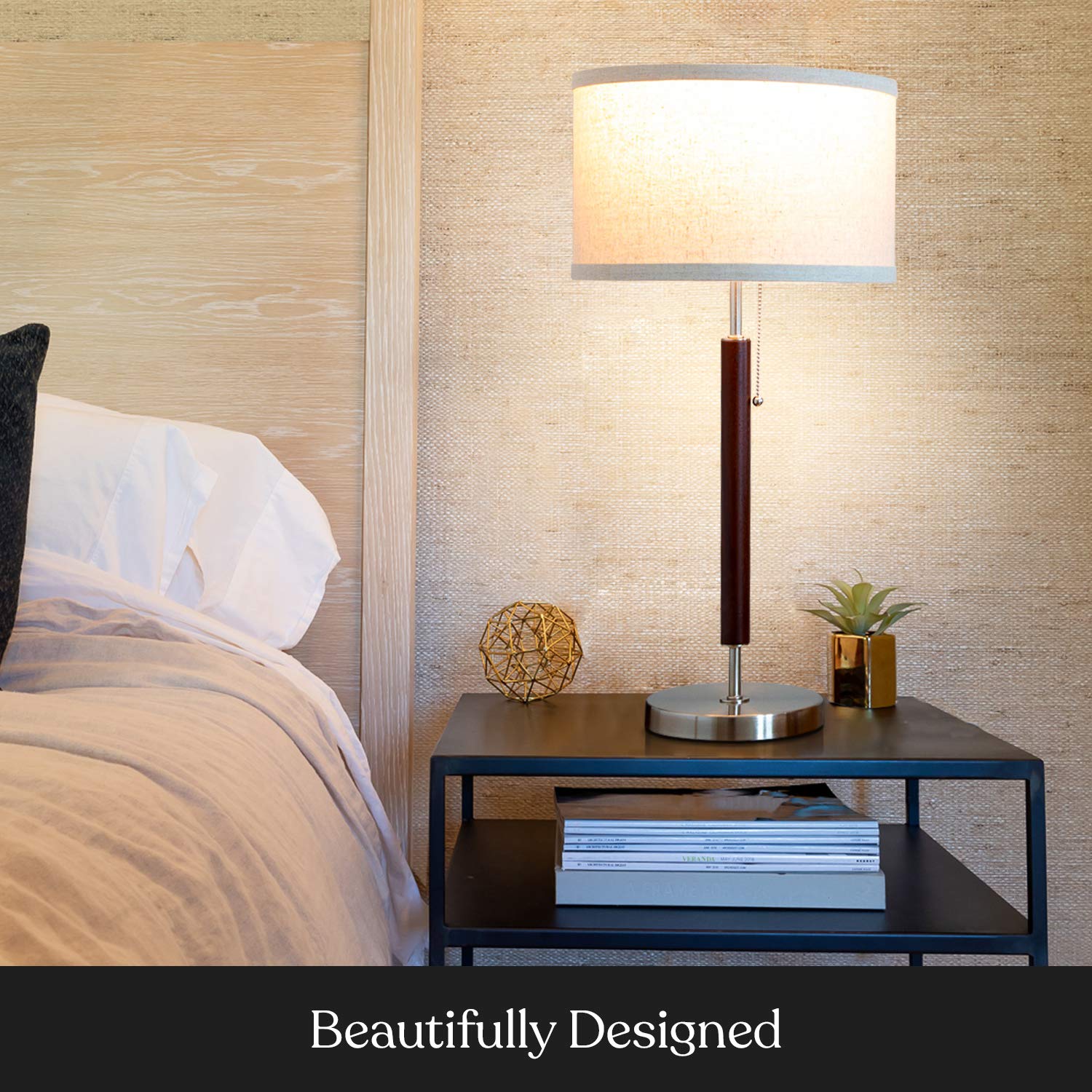 Brightech Carter lighting suitable for desks, bedsides, and living room corners.