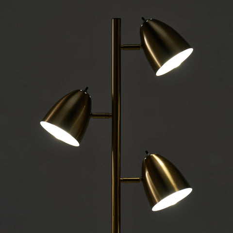 Brightech Jacob brightens living room with tall, elegant presence.