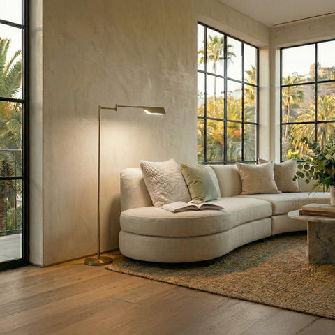 Brightech Leaf swivel head directs light where needed