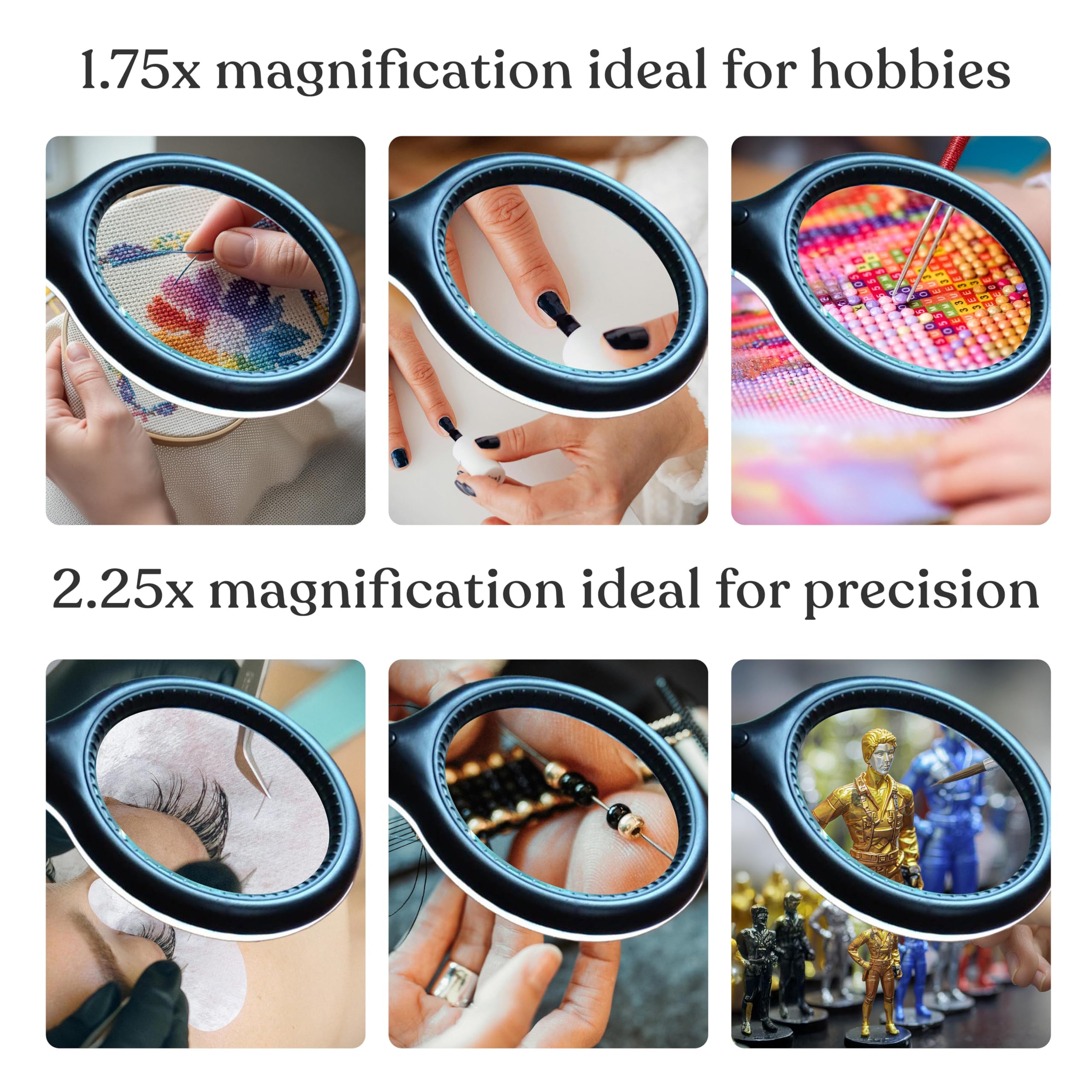 Brightech LightView Pro Flex miniature painting and diamond painting assistance