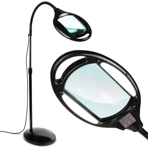 Brightech LightView Pro full-page magnifying lens for hands-free reading.