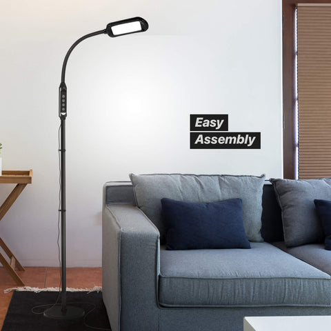 Brightech Litespan dimmable controls allow setting brightness and reducing glare.